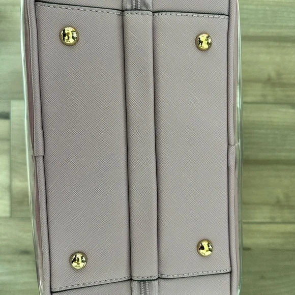 Calpak Clear Travel Toiletry Bag in Lavender - Large - Picture 7 of 16